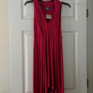 Sleeveless High-Low boutique dress